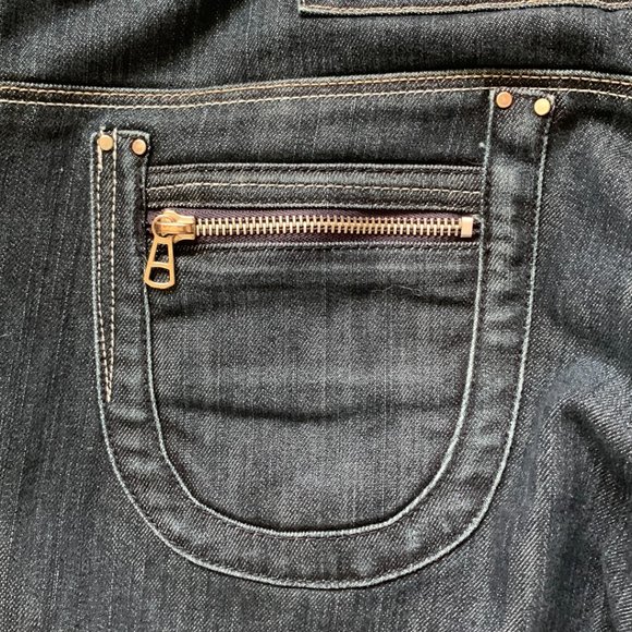 River Island Womens Blue Denim Jeans Medium Wash US Size 10 - Picture 8 of 11